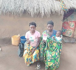 Une pauvre famille a reçu de la littérature évangélique